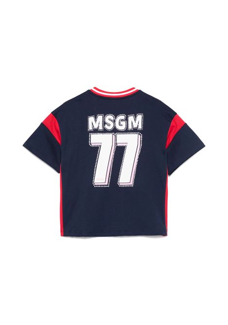 T-shirt in jersey MSGM KIDS | S5MSJGTH252060